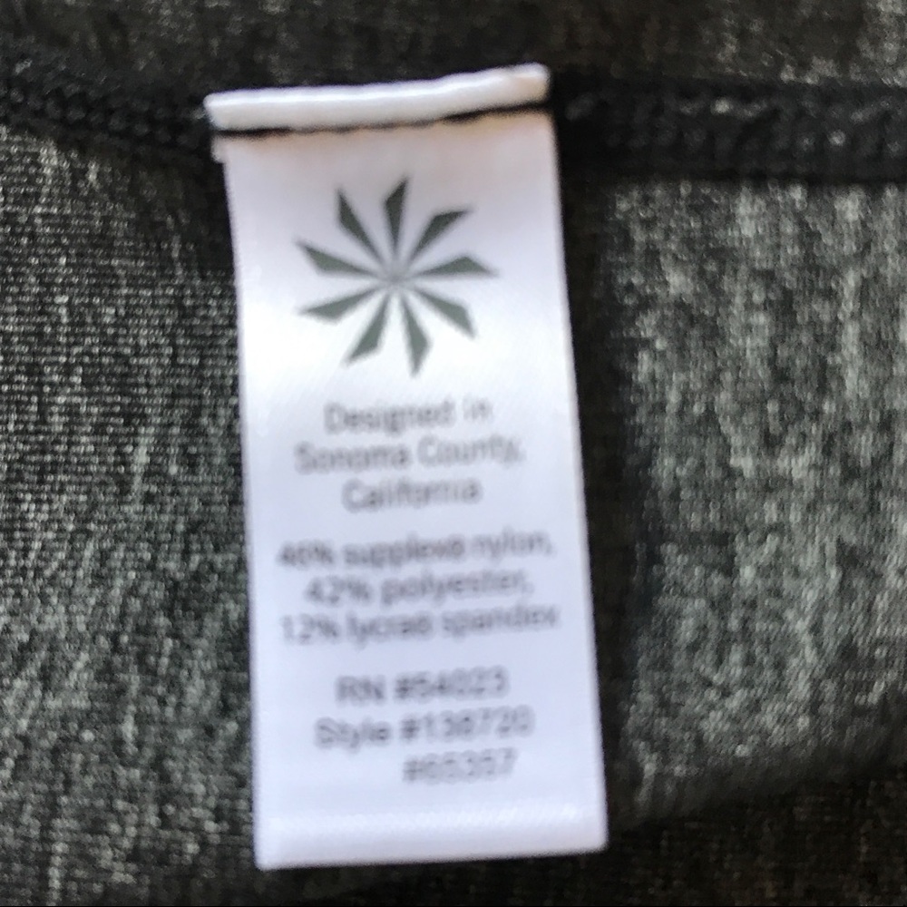Athleta bomber jacket gray black size M - Picture 6 of 8